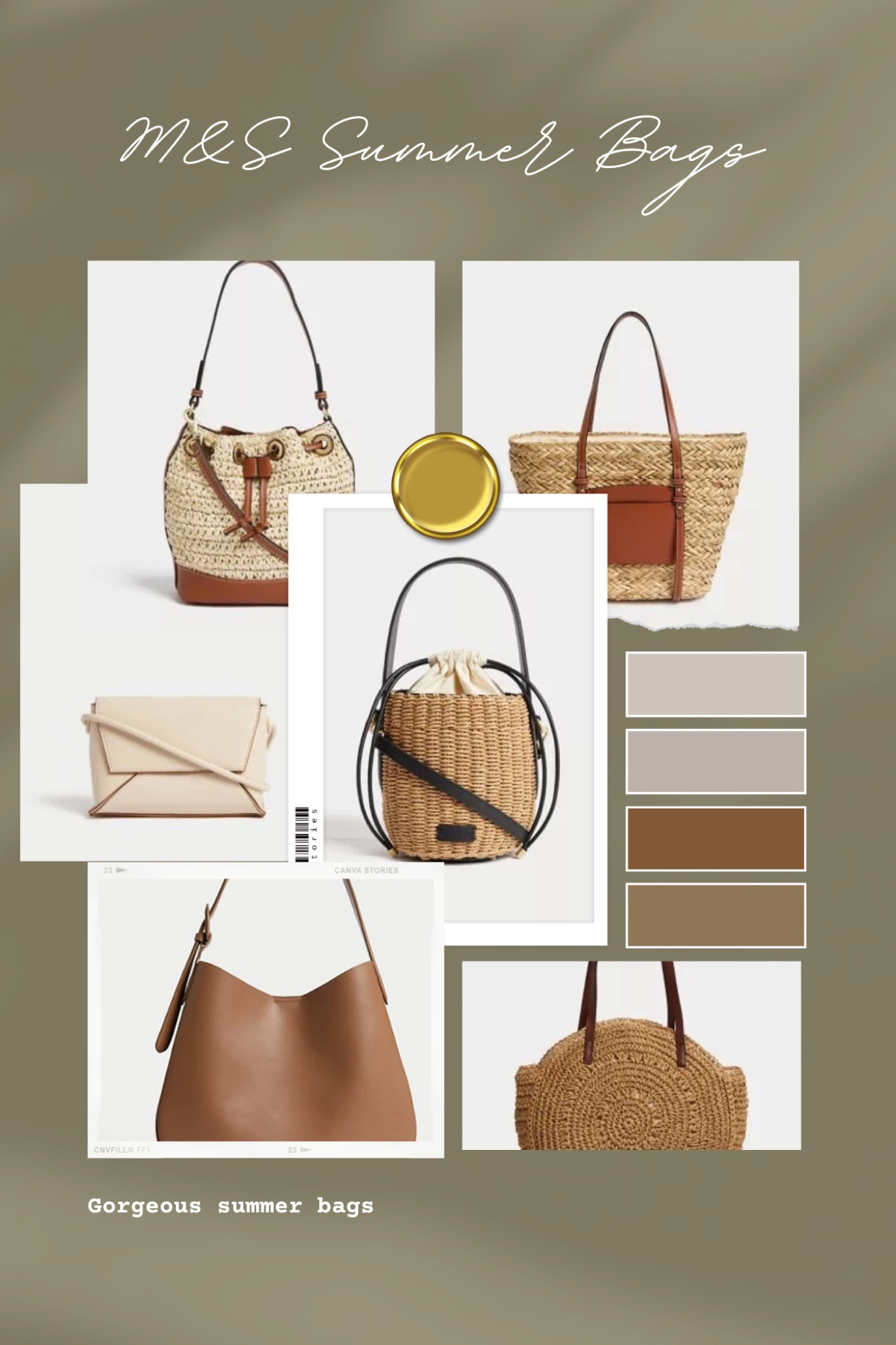 Perfect bags for summer from M&S
Straw
Neutral
Woven
Designer inspired 

#LTKstyletip #LTKitbag #LTKfindsunder100