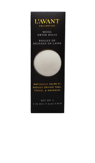 L'AVANT Collective Wool Dryer Balls Pack Of 3 in NA. | Revolve Clothing (Global)