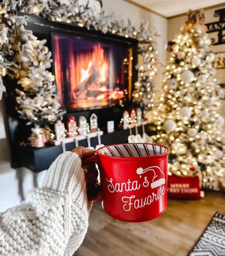 Christmas decor from last year! I can’t wait to switch up some things this year and go with a whole new theme

Christmas home decor
Christmas tree
Christmas mug 
Garland 
Christmas garland 
Mini Christmas tree 

#LTKhome #LTKSeasonal #LTKHoliday