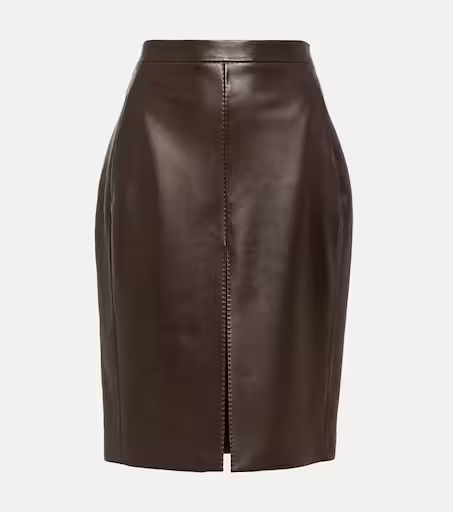 Leather pencil skirt | Mytheresa (US/CA)