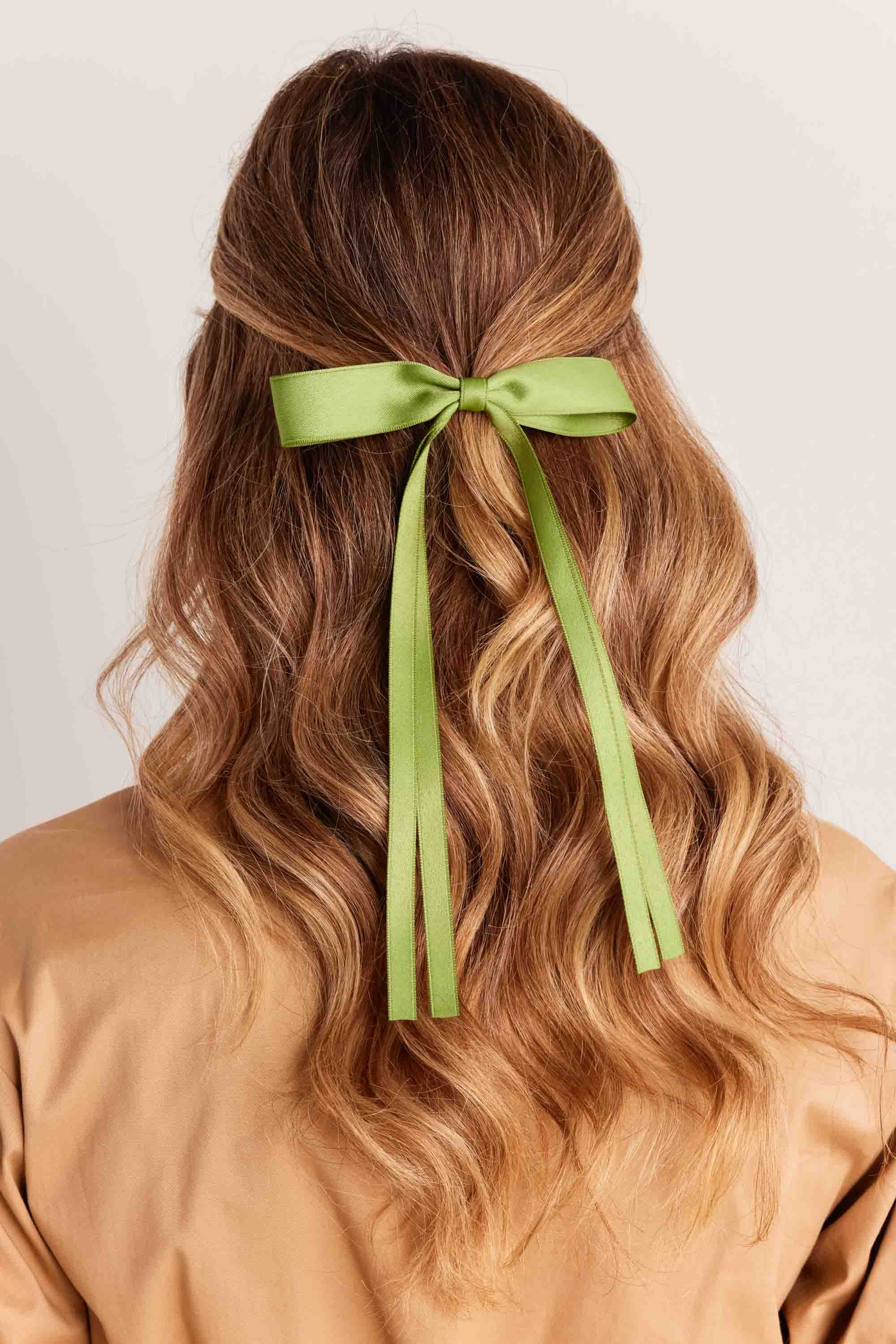 Bonnie Bow Clip- Green | Avara