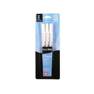 Gelly Roll® Classic™ White Gel Pen, 3ct. By Sakura | Fine - 0.5 mm | Michaels® | Michaels Stores