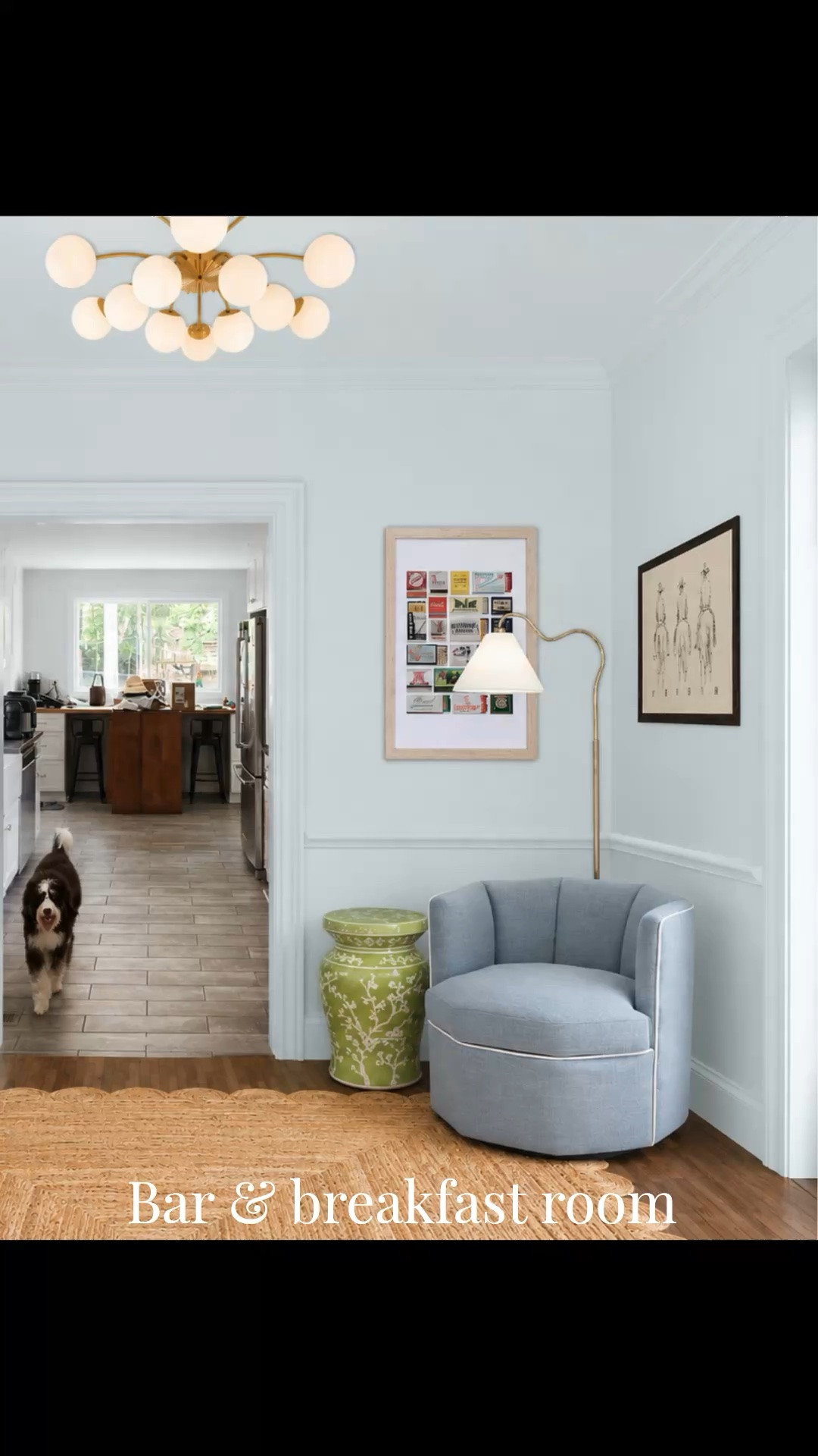 A render of the bar and lounge side of this combo use room!

#LTKdayinmylife #LTKHome #LTKSaleAlert