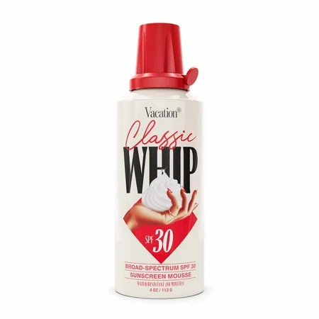 Vacation Sunscreen Classic Whip - SPF 30 - 4 fl oz | Walmart (US)