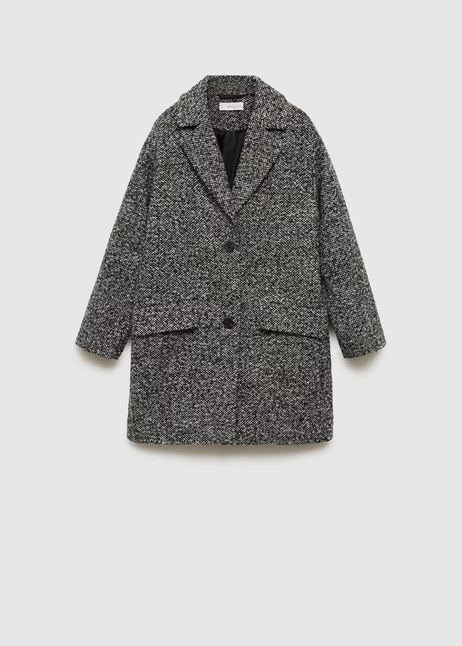 Buttoned wool coat - Kids | MANGO USA | Mango (US/MX/AU)