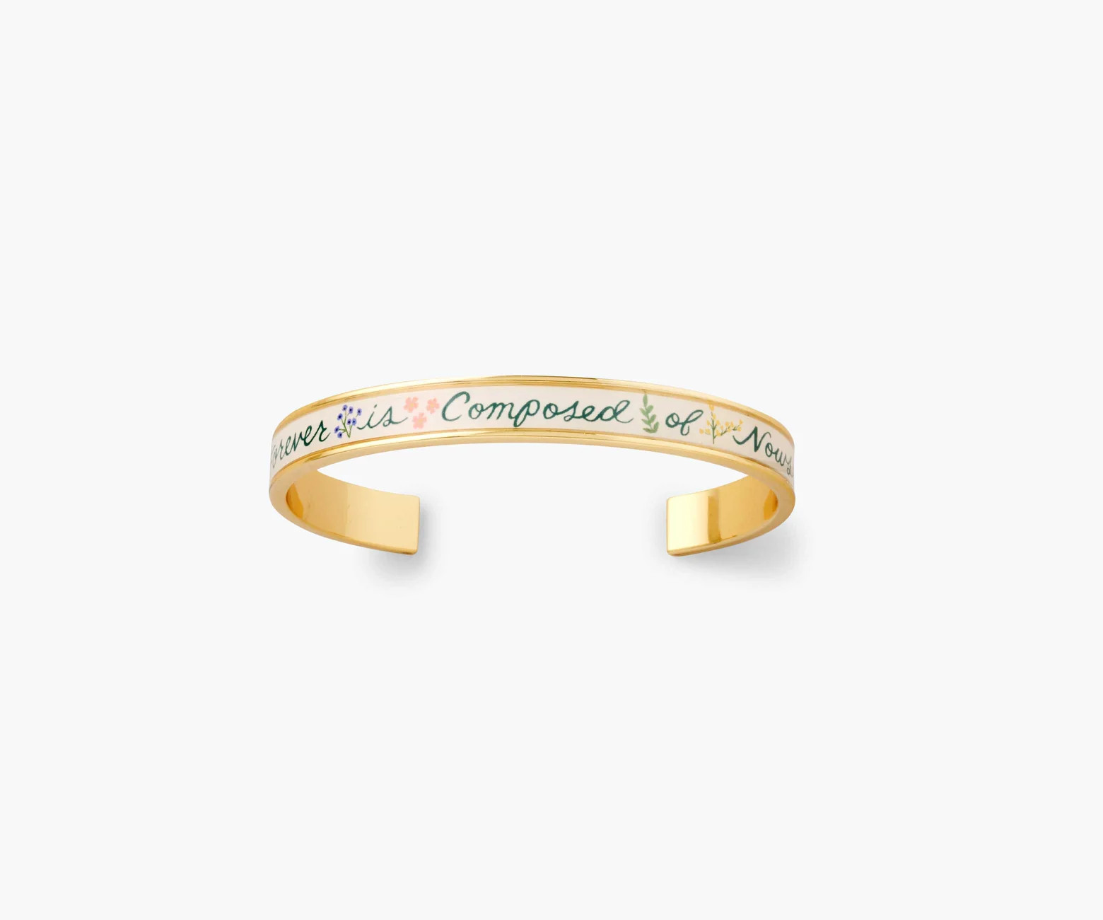 Skinny Cuff - Forever Is Composed Of Nows | Rifle Paper Co.
