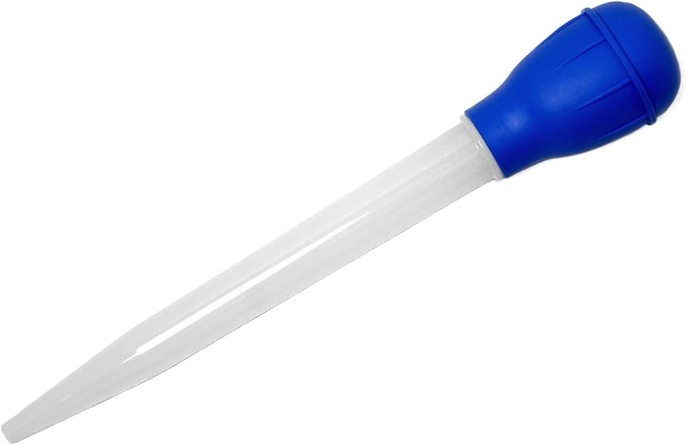 Chef Craft Basic Nylon Tube Baster, 11.5 Inches in Length, White/Blue | Amazon (US)