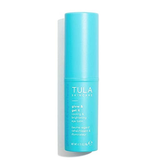 TULA Probiotic Skin Care Glow & Get It Cooling & Brightening Eye Balm | Dark Circle Under Eye Tre... | Amazon (US)