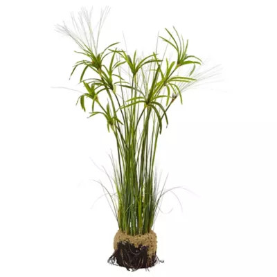 Nearly Natural 48 in. Papyrus Plant with Faux Soil | Tractor Supply
