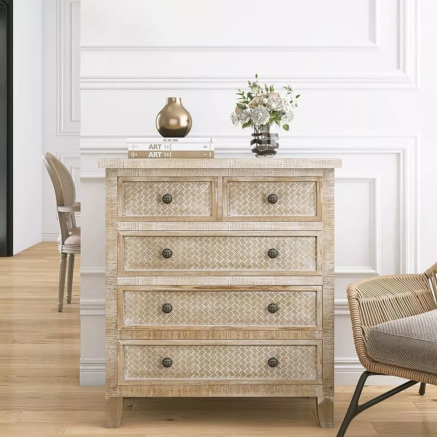 WAMPAT Wide Dresser Chest with … curated on LTK