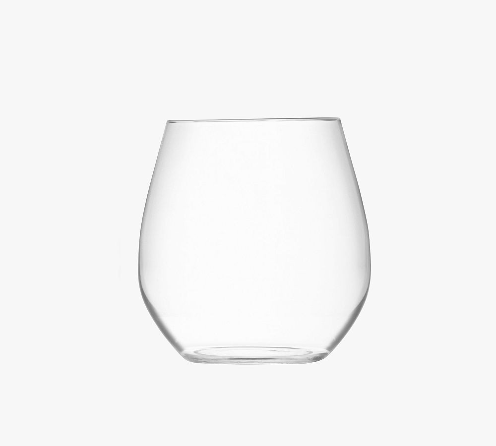 Buchanan Stemless White Wine Glass - Set of 4 | Pottery Barn (US)