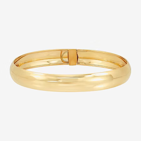 Womens 10K Gold Bangle Bracelet, One Size | JCPenney