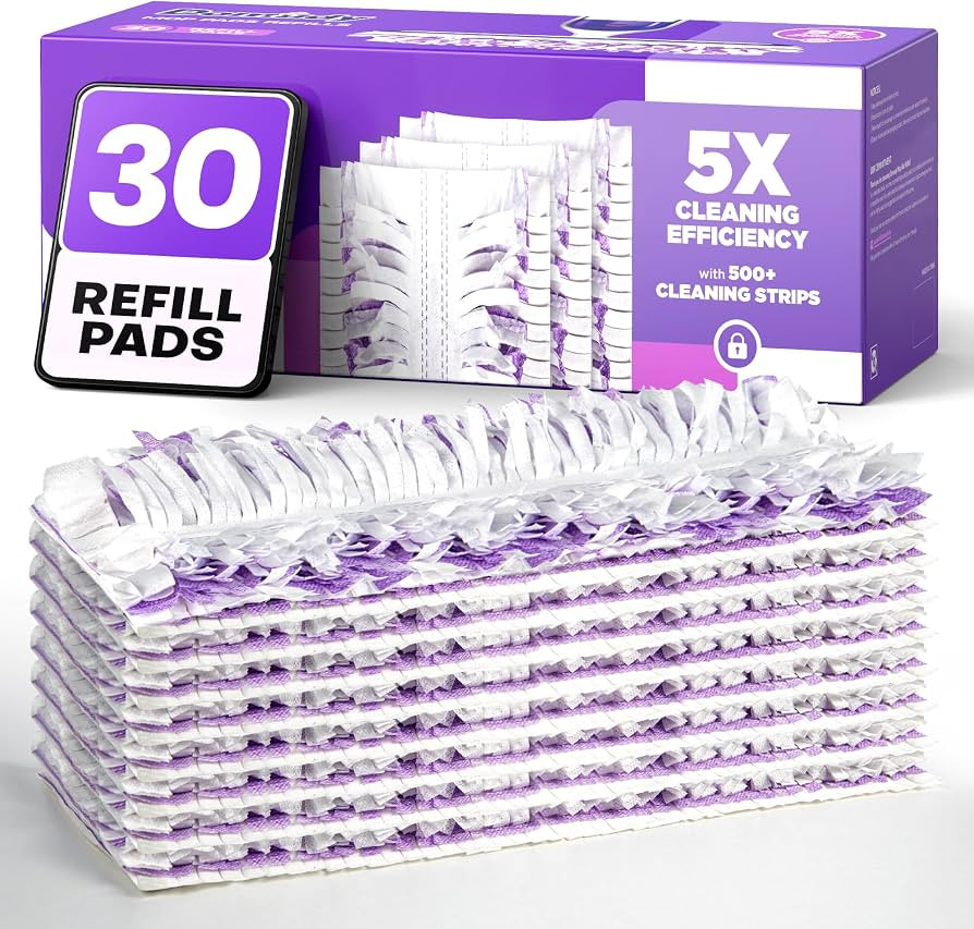 5X Cleaning Power Mop Refills for Swiffer Power Mop, 500+ Strips Multi-Surface PowerMop Refill Pa... | Amazon (US)