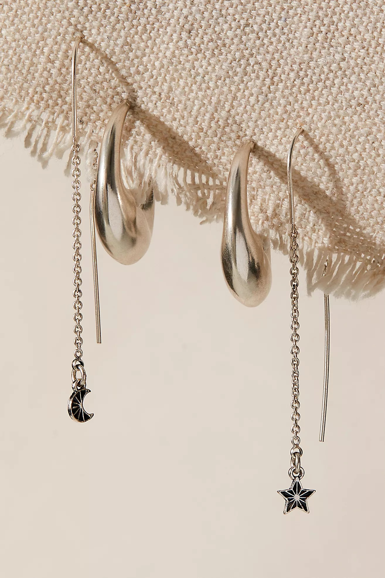 My Lucky Moons And Stars Earring Set | Free People (Global - UK&FR Excluded)