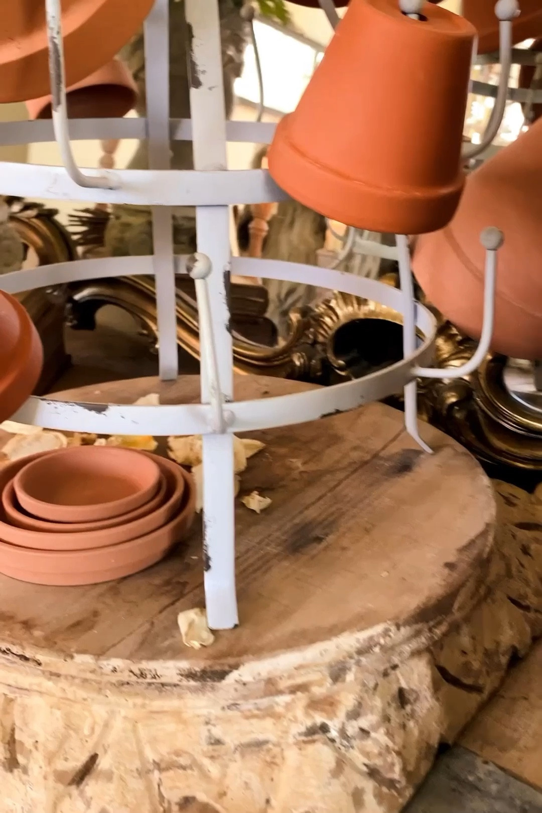 A vintage spring vibe with Terra Cotta Pots. For more inspiration countrychichomes.com #LTKvintagedecor #LTKspringdecor #LTKstyle #LTKhome #LTKFestival #LTKsalealert

#LTKFind #LTKU #LTKeurope