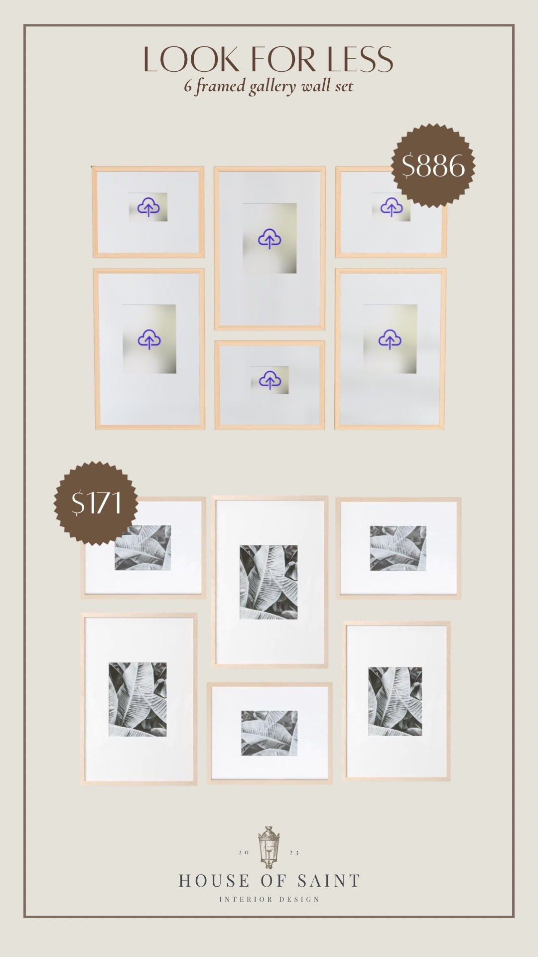Blank wall staring back at you? 👀

This framed gallery wall set is one of my favorite large wall decor ideas when you want instant impact without custom pricing. Same elevated, designer look — but hundreds less than the original.

If you’re stuck on empty wall inspo for a living room, entryway, or hallway, this is an easy, foolproof solution. Balanced, neutral, and timeless — no overthinking required.

Tap to shop the frames + art and recreate the look for less 🤍
Save this if a gallery wall is on your home goals list.#emptywallinspo #largewalldecor #gallerywallideas #lookforless #neutralhome #homedecorideas #ltkinteriors

#LTKHome #LTKHome
