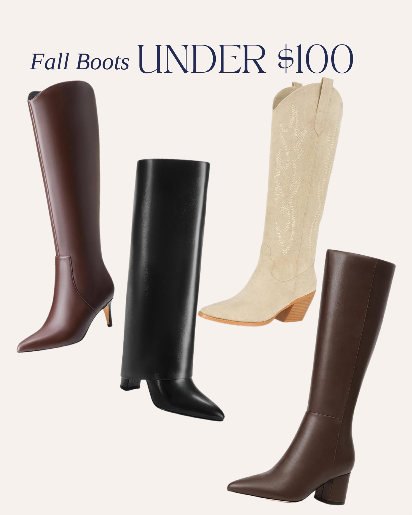 Fall boots under $100 from amazon 

#LTKSeasonal #LTKShoeCrush #LTKFindsUnder100