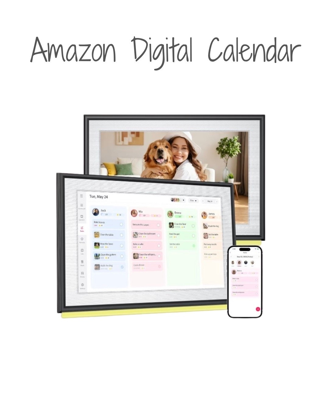 Amazon Digital Calendar

#LTKmomlife #LTKKids #LTKHome
