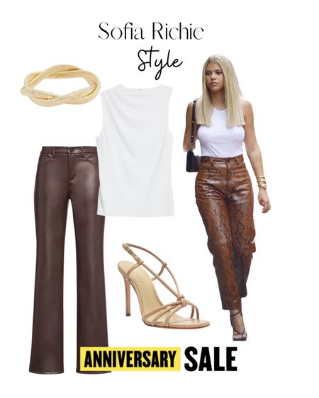 Nordstrom Anniversary Sale Sofia Richie Style Quiet Luxury Fall Fashion Leather Pants 

#LTKworkwear #LTKxNSale #LTKsalealert