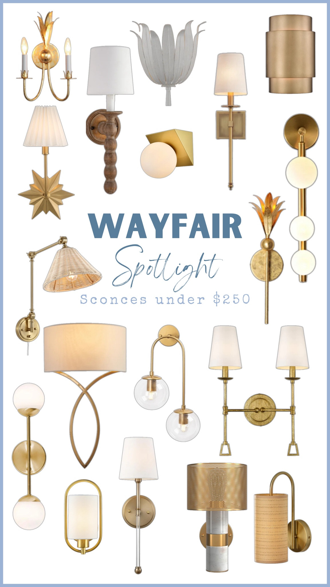 Add some personality to your space and impress your guests with these sconces under $250 from @Wayfair! Wayfair has an amazing selection of home items for Presidents' Day Clearance get up to 70% off plus fast shipping @wayfair #wayfair #wayfairpartner


#LTKHome #LTKSaleAlert #LTKStyleTip