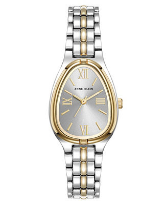 Women's Quartz Vintage Two-Tone Alloy Metal Watch, 25mm | Macy's