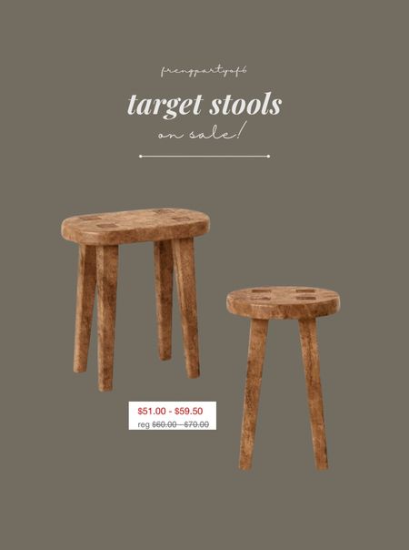 These cute target stools are back in stock and on sale! I have the black ones and they are so cute as a little side table  

#LTKFindsUnder100 #LTKSaleAlert #LTKHome
