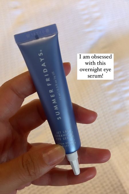I absolutely love love love the new @summerfridays overnight eye serum! This makes such a difference and works overnight to improve fine lines. And it’s included in the @sephora savings event.

Fun fact: in a clinical study conducted by the brand, 100% of participants noticed a significant improvement in fine lines and wrinkles. #ad

#LTKover40 #LTKsalealert #LTKxSephora