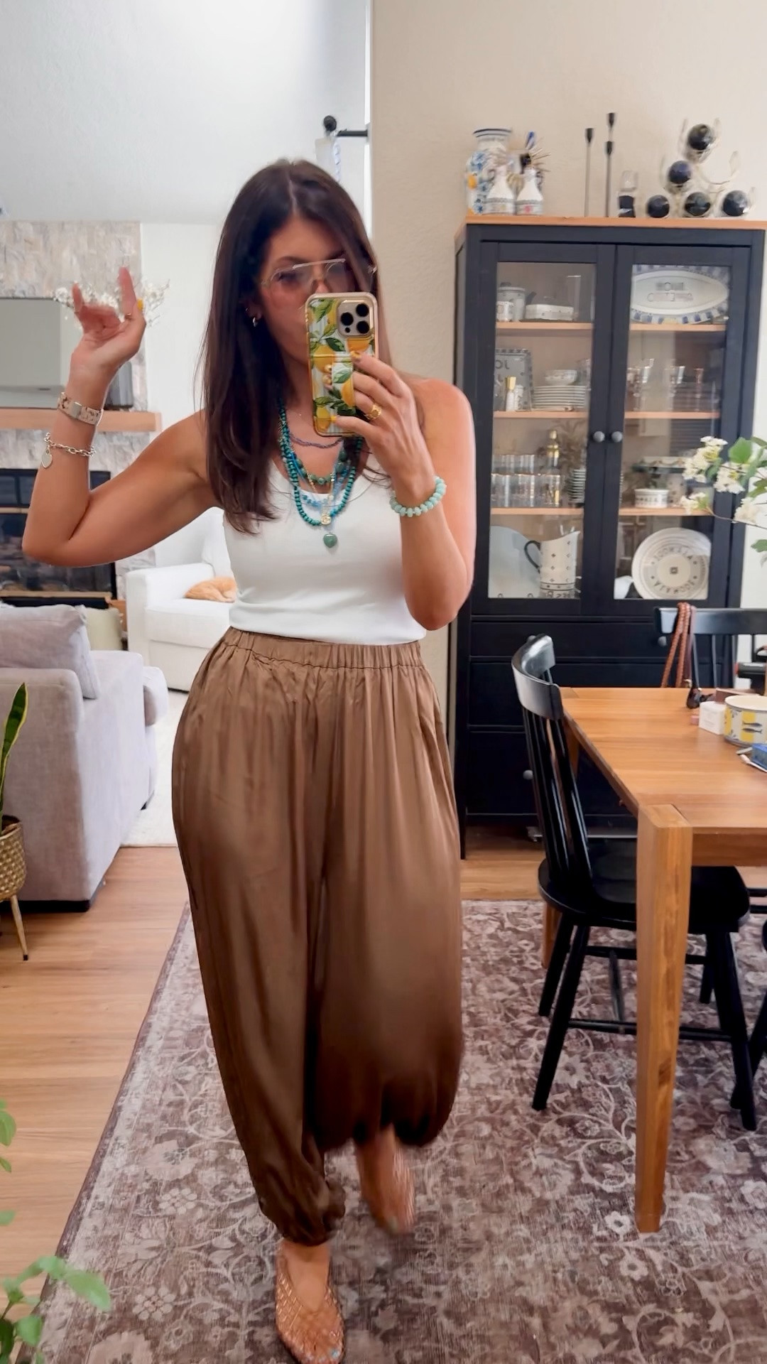 Off to the grocery store
Tank and balloon pants- medium

#LTKMidsize #LTKTall #LTKootd