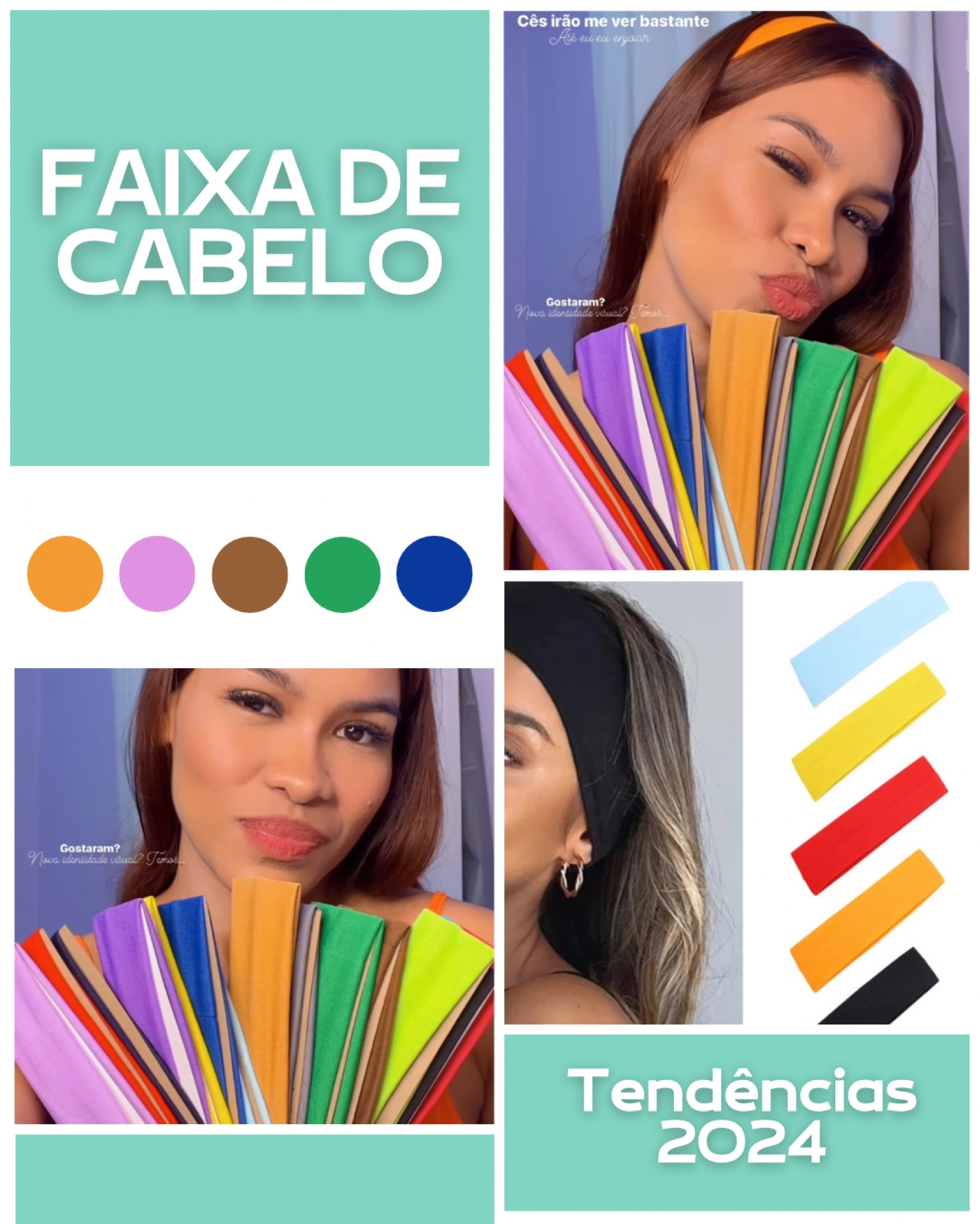 Treinar com estilo, estar sempre linda e arrumada com um único acessório? Sim! 
As faixas de cabelo nos proporcionam essa experiência, e cá entre nós, que mulher não gosta de se sentir linda em todos os lugares, não é mesmo? 

#LTKfitness #LTKbeauty #LTKbrasil