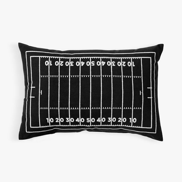 Football Field Pillow | Pottery Barn Teen