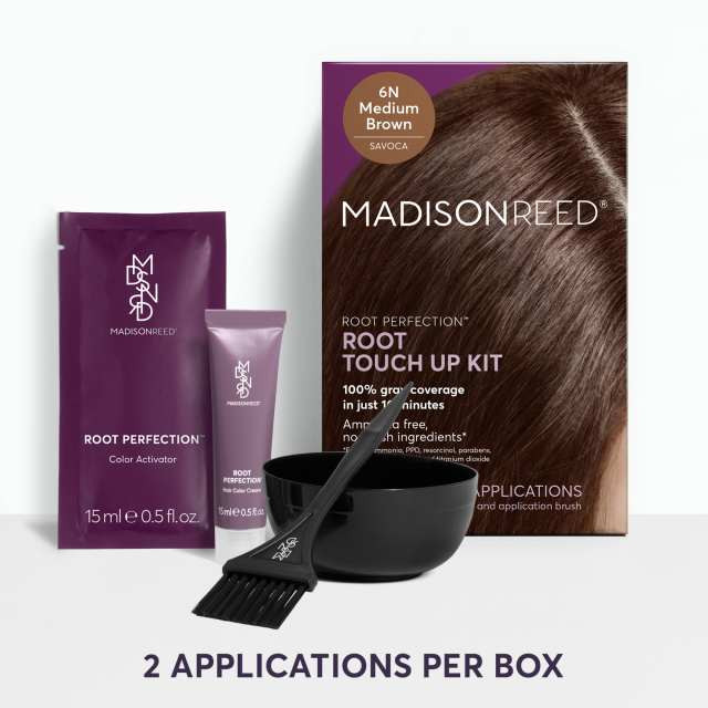 Dark Brown Hair Dye Kit. Root Touch Up 5N Calabria | Madison Reed | Madison Reed