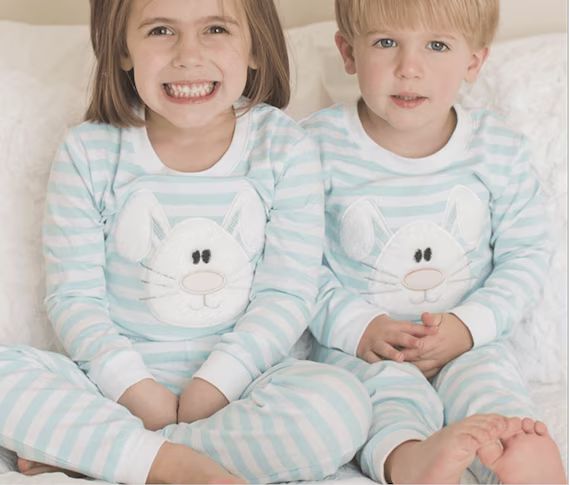Appliqué Easter Pajamas | Etsy (US)