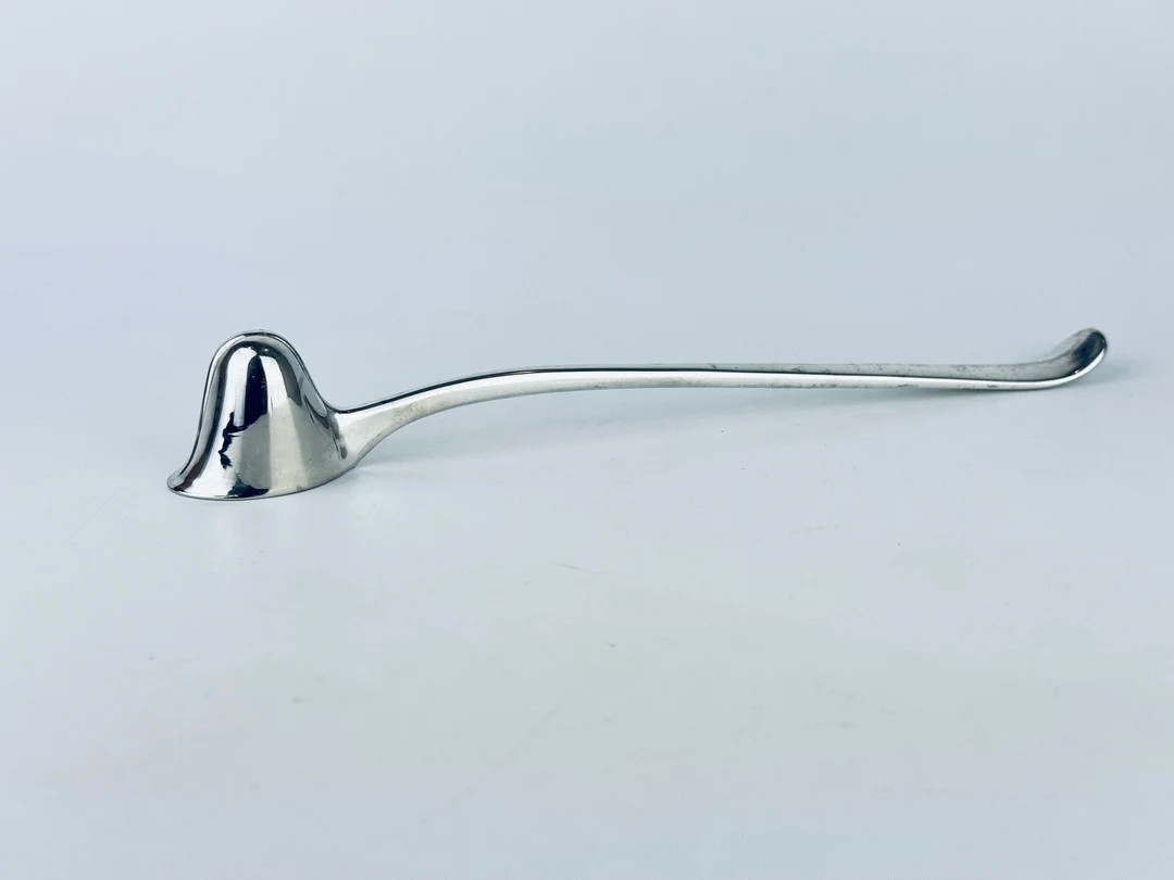 Vintage Silver Metal Candle Snuffer Aged Metal Patina - Etsy | Etsy (US)