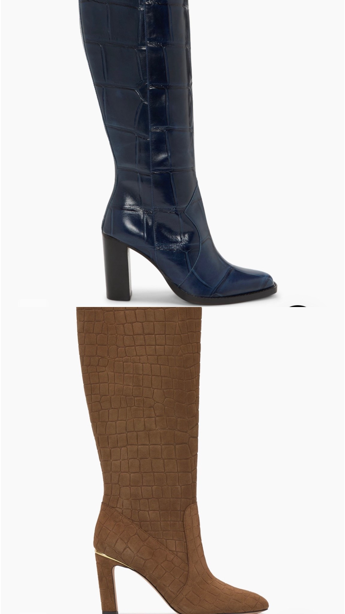 Vince Camuto has done it again! These two pair of boots are absolutely gorgeous and calling my name! Both come in wide calf and extra wide calf options.

#LTKStyleTip #LTKShoeCrush #LTKPlusSize