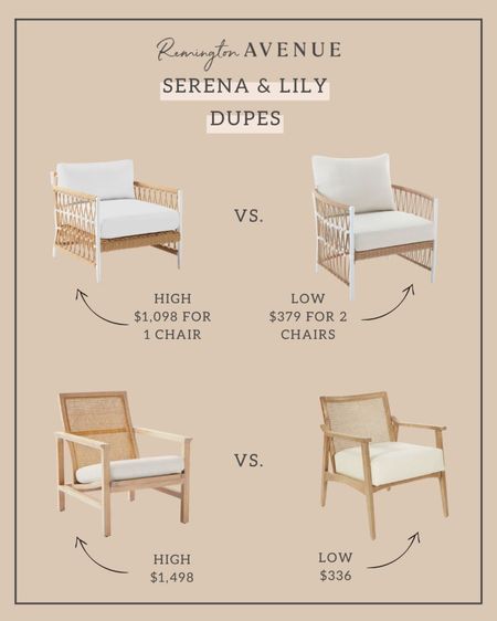 Love these Serena & Lily chairs and their more affordable dupes!

#SerenaandLily #Walmart

#LTKstyletip #LTKhome #LTKSeasonal