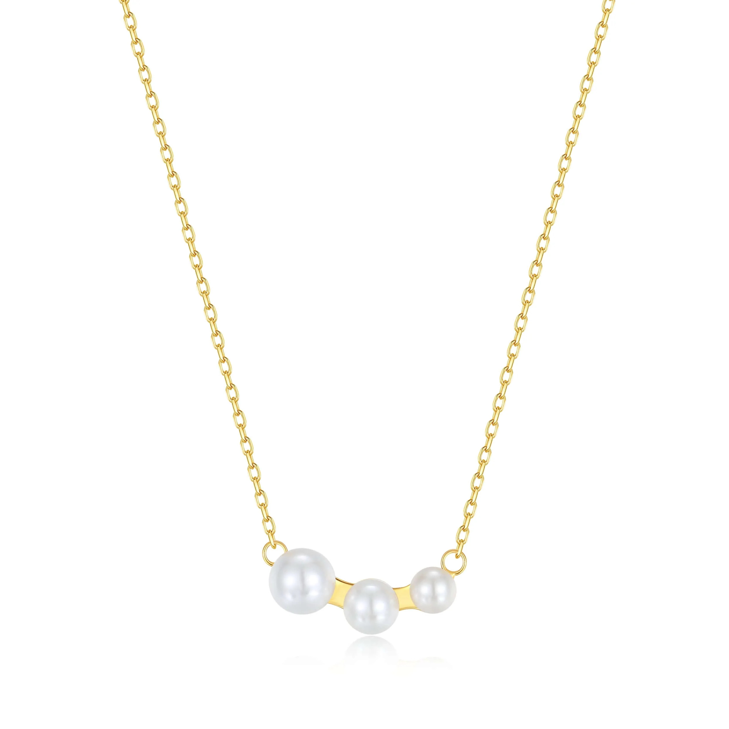 「Flare」Freshwater Pearl Necklace | Suihe Jewelry