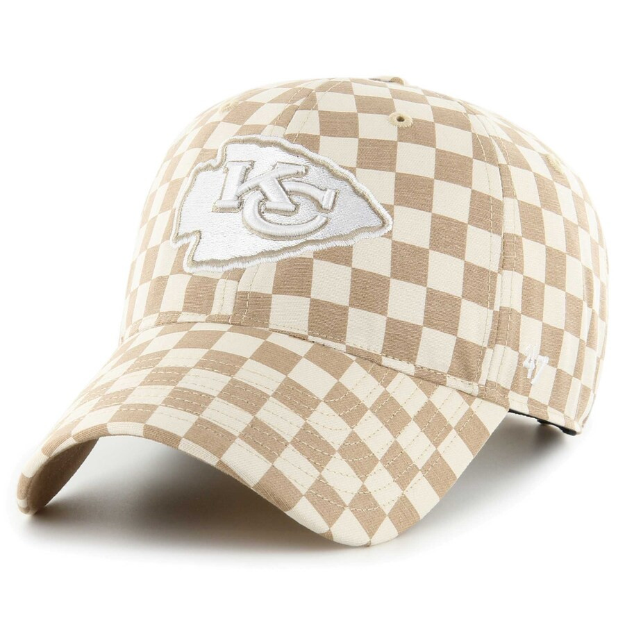 Kansas City Chiefs '47 Women's Vibe Check Clean Up Adjustable Hat - Tan | Fanatics
