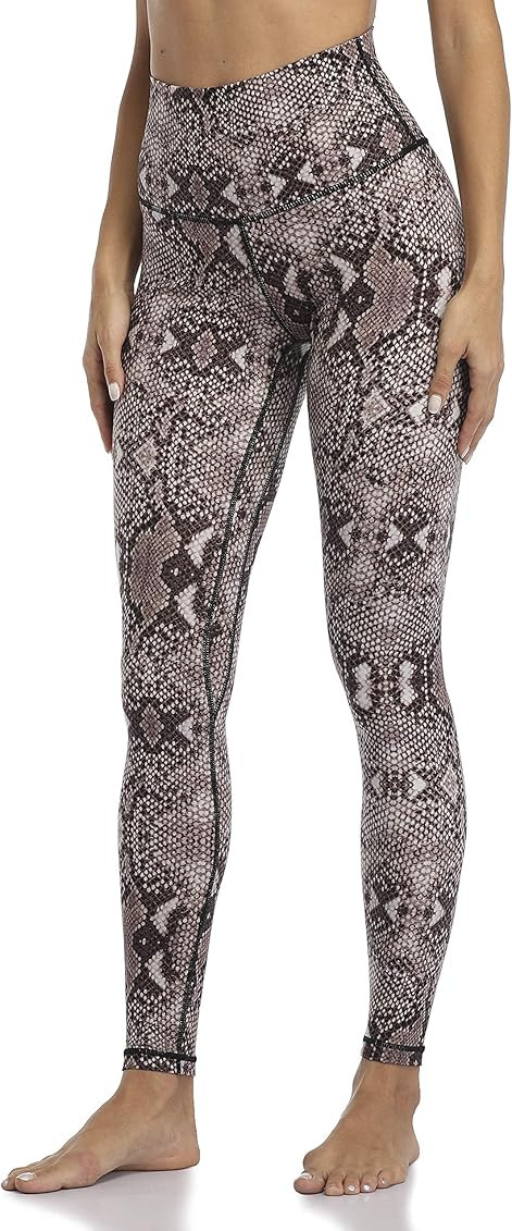 Colorfulkoala Women's High Waisted Pattern Leggings Full-length Yoga Pants | Amazon (US)
