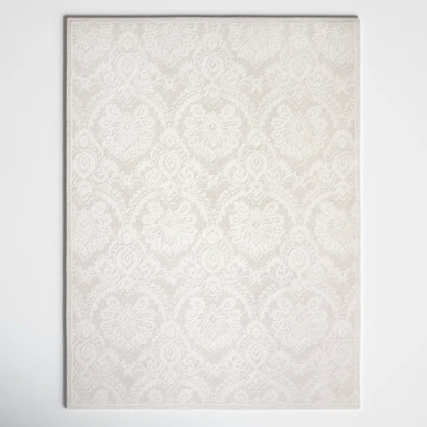 Tansy Wool Floral Indoor Rug | Wayfair North America