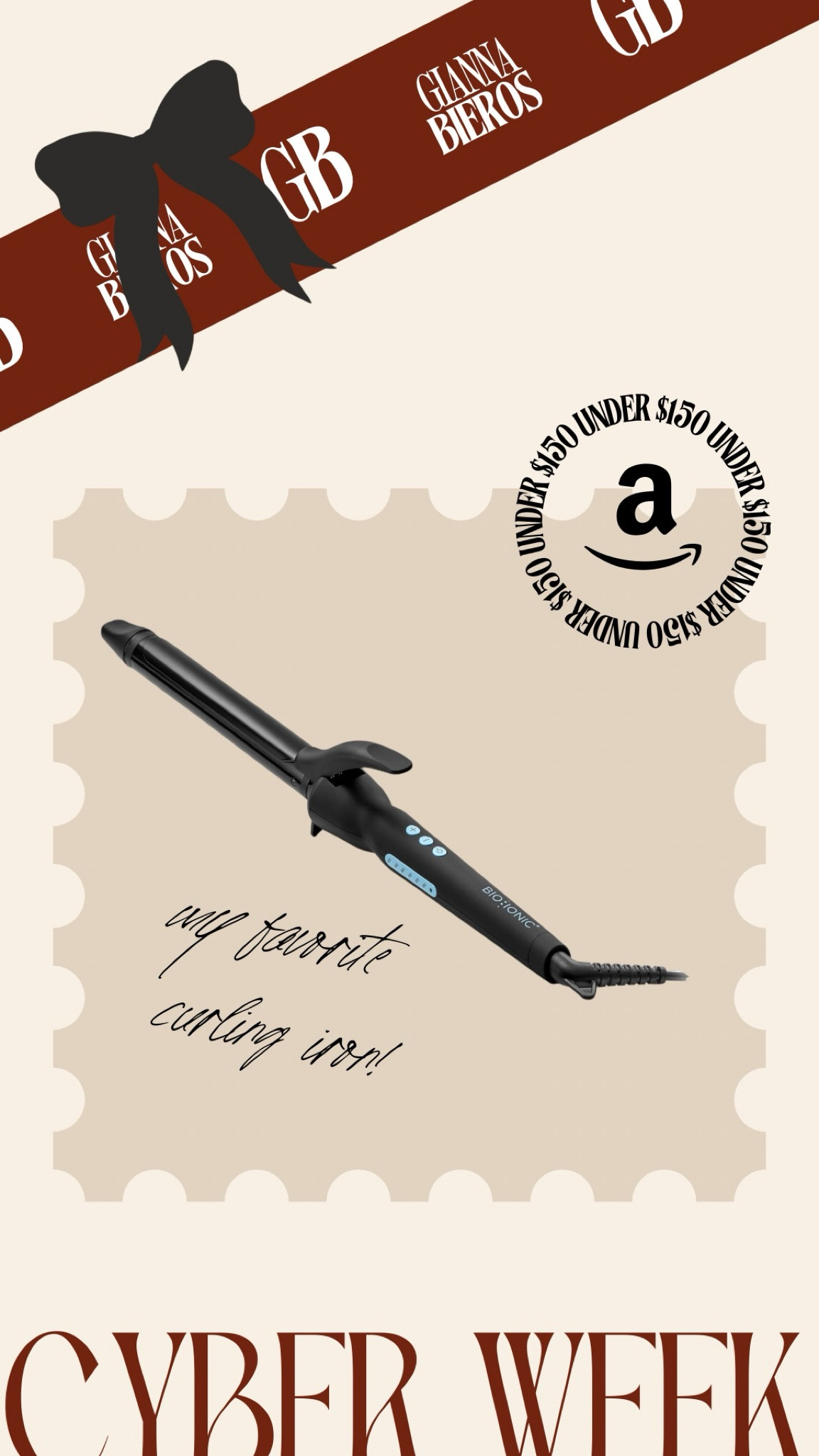 CYBER WEEK - my fav curler iron is on sale! I use the 1 inch!!

#cyberweek #cyberdeal #hairtools #bioionic

#LTKGiftGuide #LTKHoliday #LTKCyberWeek