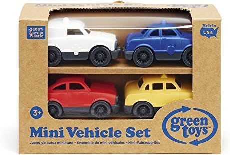 Green Toys Mini Vehicle, 4-Pack | Amazon (US)