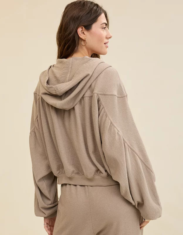 Aerie Soft Life Full Zip Sweatshirt | Aerie