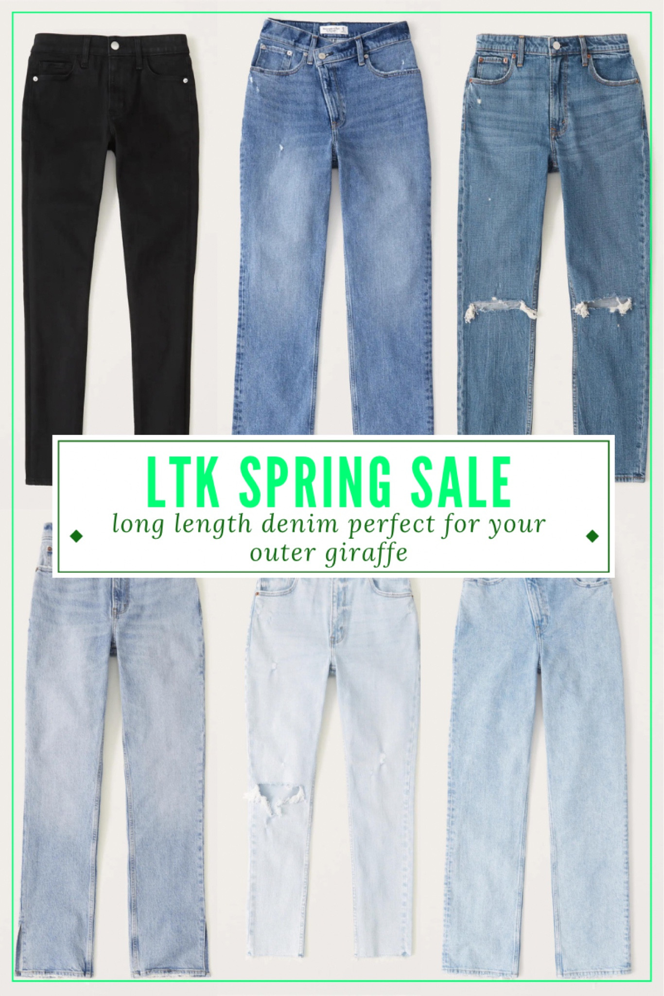 Long length denim for the tallest amongst us 🦒🦒🦒

#LTKFind #LTKSale #LTKSeasonal