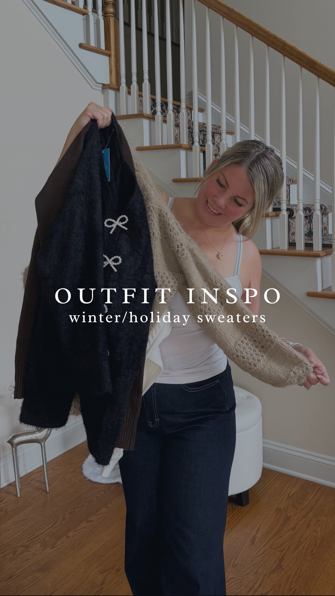 The coziest finds from Cupshe ❄️ These sweaters are perfect for the holidays and honestly all winter long. So soft, so warm, so easy to throw on and go. Perfectly pairs with these wide leg jeans from VICI.

#LTKootd #LTKHoliday #LTKFindsUnder50