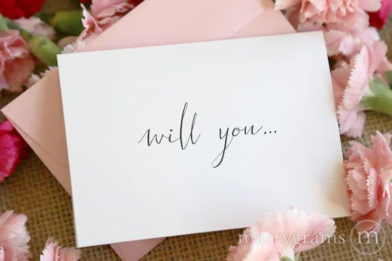 Cute Will You Be My Bridesmaid Cards - Will You Be My Matron of Honor, Maid of Honor, Flower Girl... | Etsy (US)