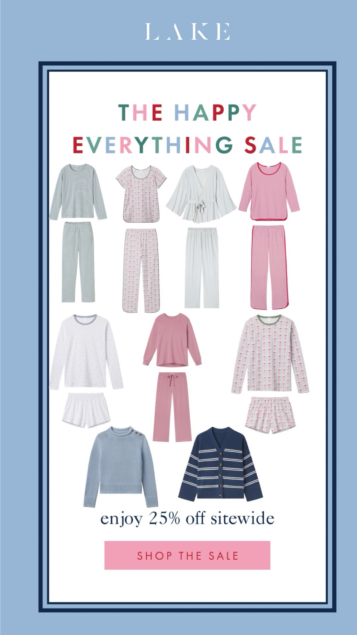 LAKE Pajamas Everything Sale 

#LTKSeasonal #LTKHoliday #LTKCyberWeek