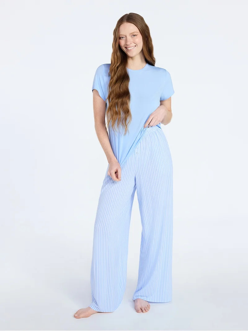 Joyspun Women\u2019s Sleepwear Modal Pajama Long Pants, 30'' Inseam, Sizes S-3X - Walmart.com | Walmart (US)