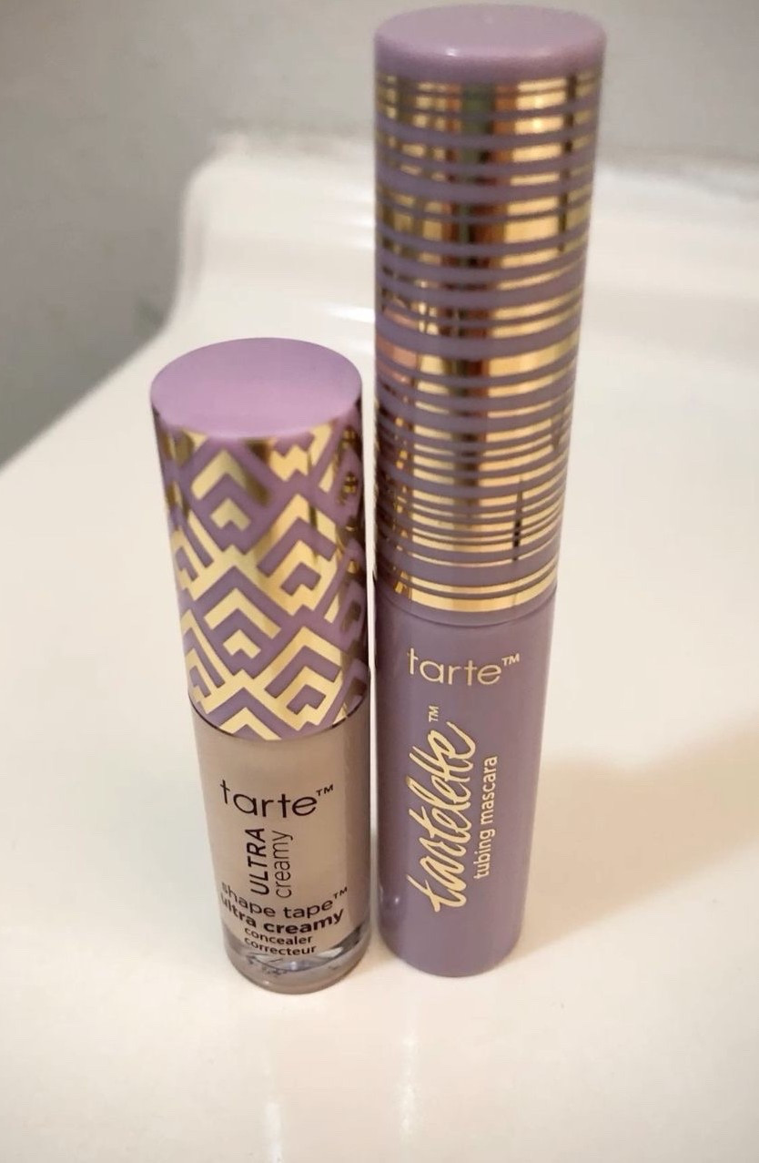 The mascara and concealer we both wear daily 

Tarte mascara, tarte ultra creamy concealer 

#LTKBeauty #LTKHoliday #LTKGiftGuide