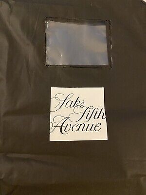 Saks Fifth Avenue Garment Clothes Bag Storage Travel Vinyl Suit Jacket Dress Use  | eBay | eBay US