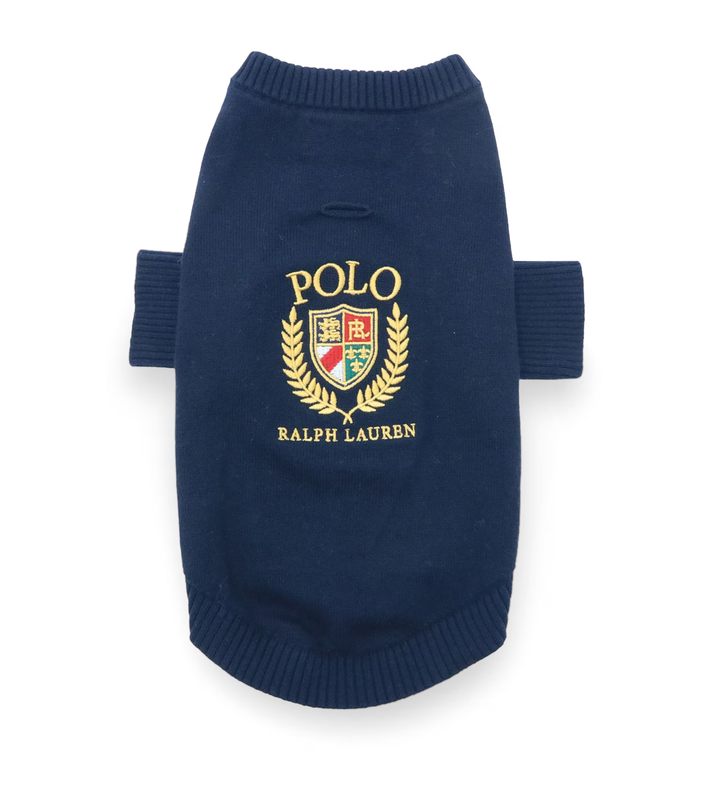 Ralph Lauren Cotton Crest Dog Sweater | Harrods (US)